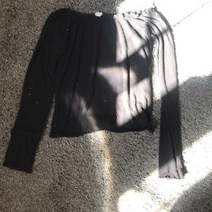 Off the shoulders top